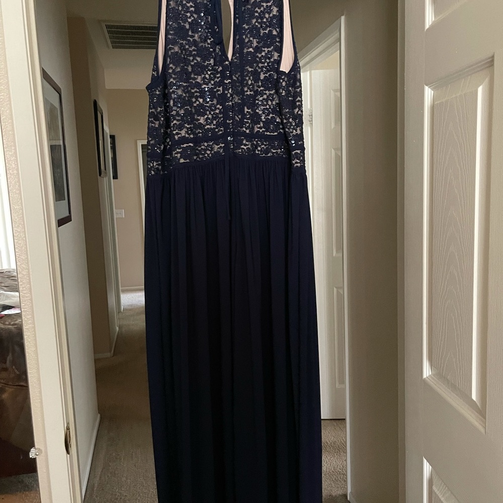 Brides maid, navy dress worn once.